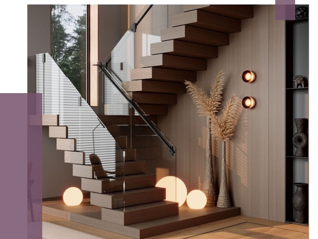 Изготовление и монтаж лестниц в Грозном от 87219 руб. | ПРОЛЁТ-Грз