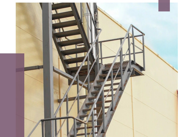 Пожарные лестницы в Грозном от 12313 руб. — монтаж и продажа | ПРОЛЁТ-Грз