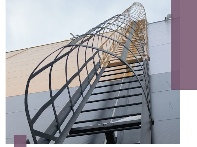 Изготовление и монтаж пожарных лестниц в Грозном профессионально