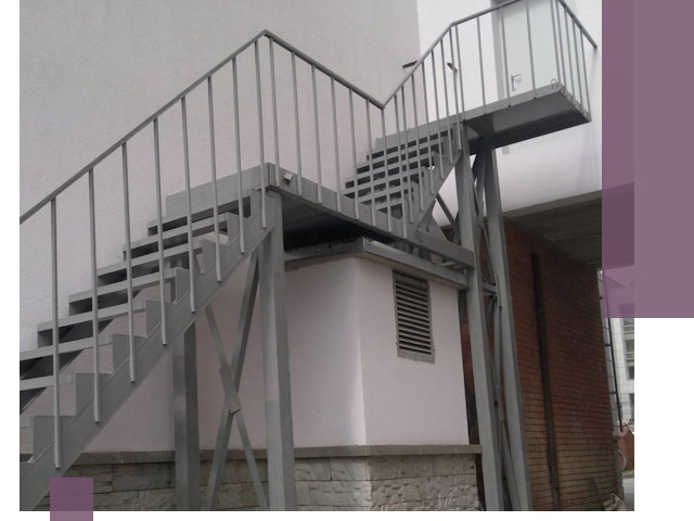 Монтаж пожарных лестниц под ключ в Грозном с гарантией качества