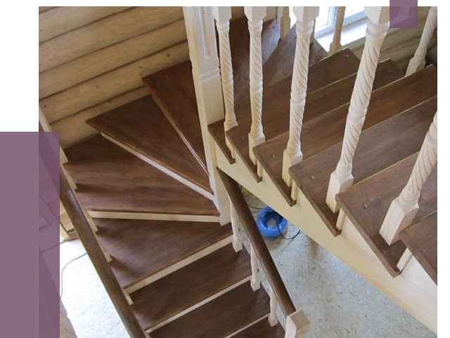 Реставрация деревянных лестниц в Грозном от 4310 руб.