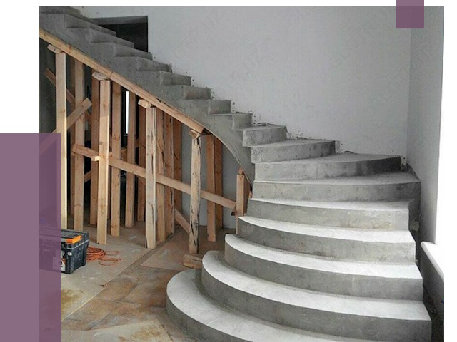 Изготовление бетонных лестниц под ключ в Грозном от 20009 руб. | ПРОЛЁТ-Грз