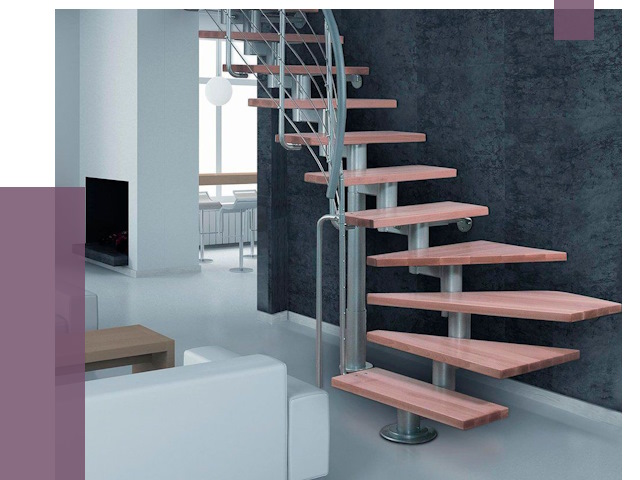 Модульные лестницы в Грозном от 16931 руб. — купить в ПРОЛЁТ-Грз