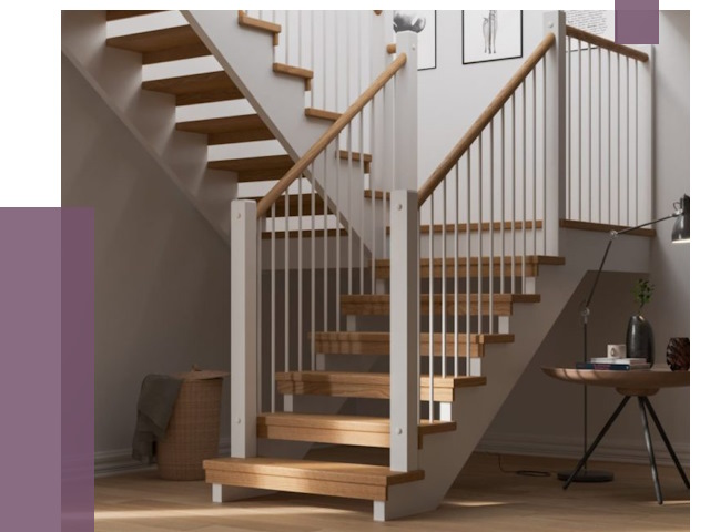 Маршевые лестницы в Грозном от 38222 руб. — монтаж | ПРОЛЁТ-Грз