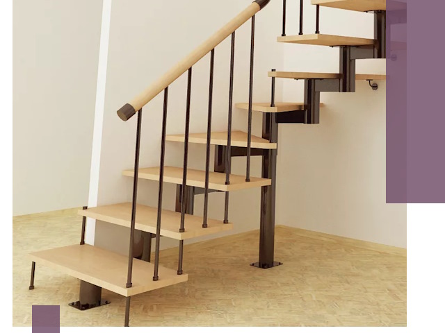 Монтаж лестниц на больцах в Грозном — быстро и надежно