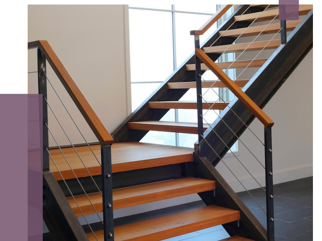 Изготовление лестниц на металлокаркасе в Грозном от 18983 руб. | ПРОЛЁТ-Грз