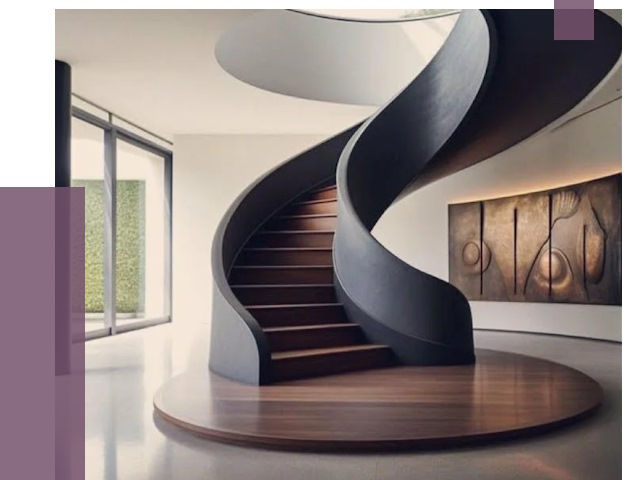 Элитные лестницы под заказ в Грозном от 189829 руб. — ПРОЛЁТ-Грз