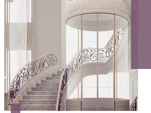 Элитные лестницы на заказ высокого класса в Грозном