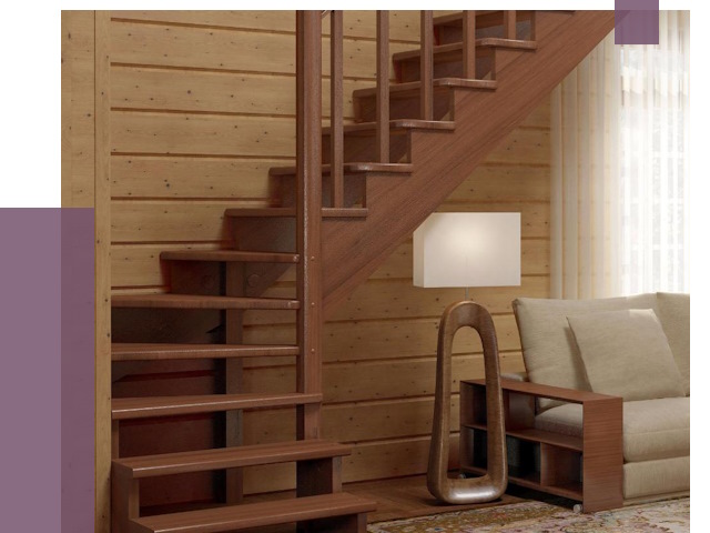 Лестницы эконом класса в Грозном от 18316 руб. бюджетные решения