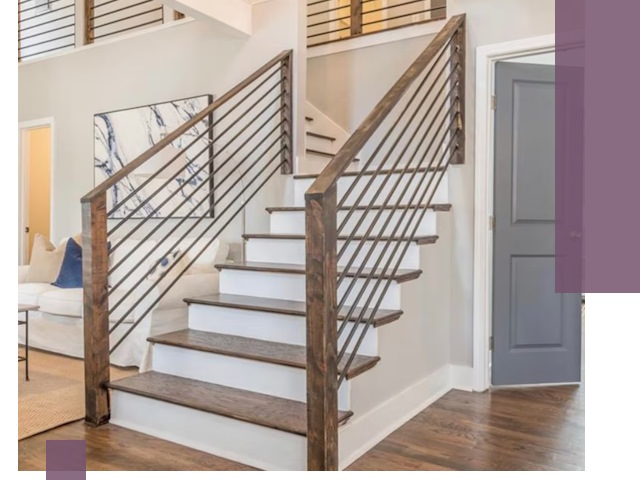 Лестницы для коттеджа под ключ в Грозном — изготовление и монтаж