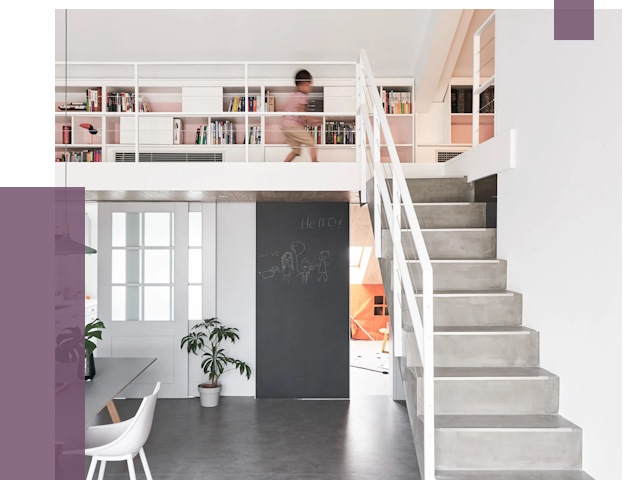 Лестницы для двухуровневой квартиры в Грозном от 177002 руб. | ПРОЛЁТ-Грз