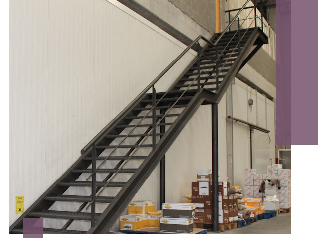 Лестницы для производства в Грозном — изготовление и монтаж