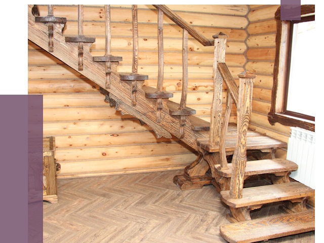 Лестницы в баню в Грозном от 19188 руб. — изготовление | ПРОЛЁТ-Грз