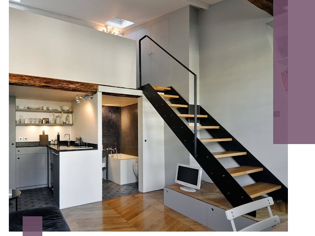 Лестницы на антресоль под ключ в Грозном — изготовление и монтаж