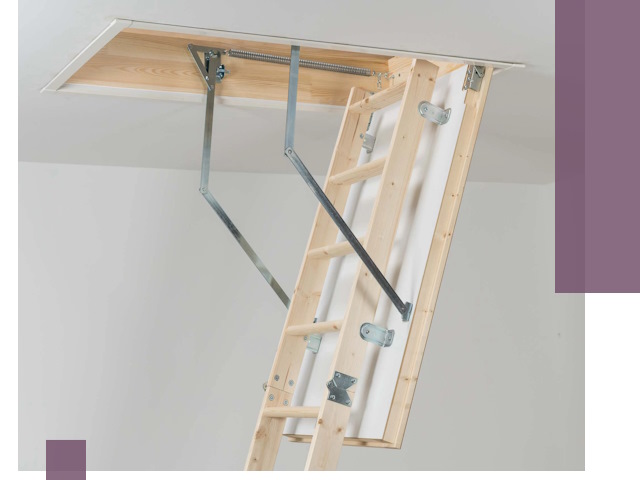 Установка чердачной лестницы под ключ в Грозном