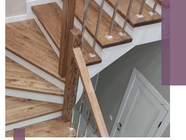 Обшивка металлических лестниц под ключ в Грозном