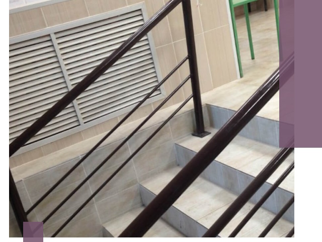 Изготовление перил из металла под ключ в Грозном