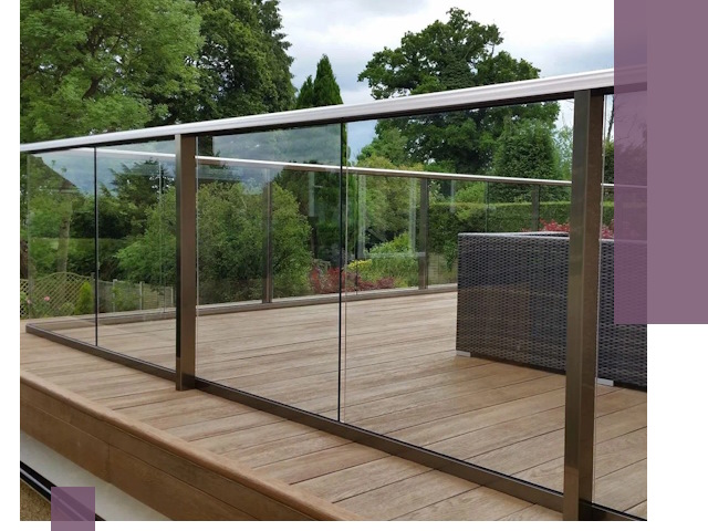 Алюминиевые перила на заказ в Грозном — монтаж и гарантия