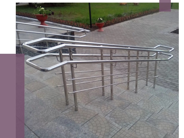 Перила для инвалидов в Грозном от 7614 руб. под ключ | ПРОЛЁТ-Грз