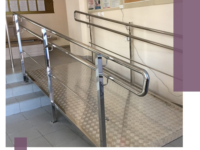 Перила для инвалидов в Грозном — надежные поручни и ограждения