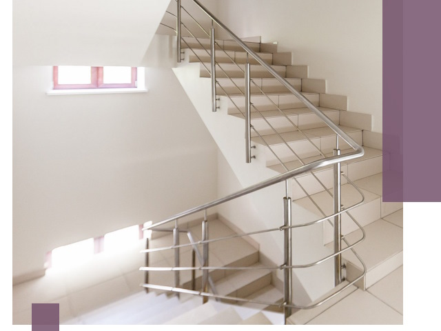 Установка и замена перил в подъезде в Грозном