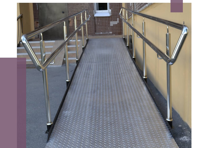 Пандусы в Грозном от 12313 руб. — установка для инвалидов | ПРОЛЁТ-Грз