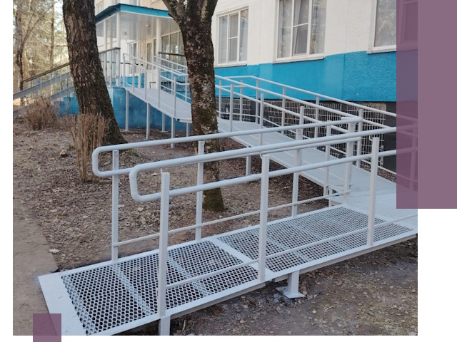 Пандусы под ключ в Грозном: изготовление, монтаж и демонтаж