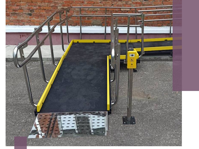 Изготовление наклонных пандусов для инвалидов в Грозном