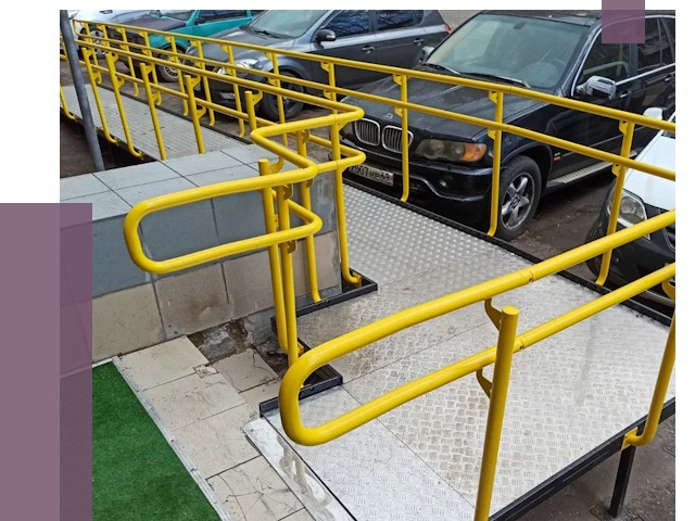 Стационарные пандусы в Грозном от 12313 руб. | ПРОЛЁТ-Грз