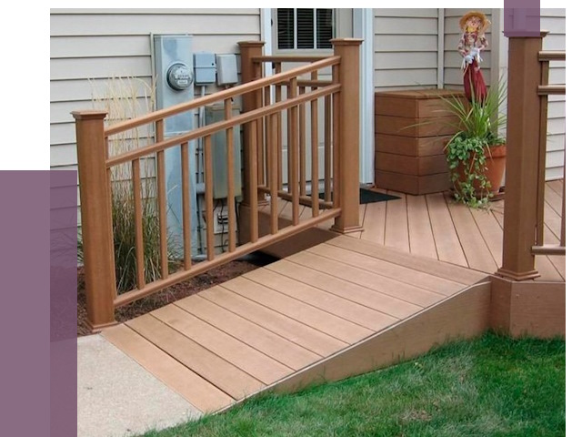 Пандус на крыльцо в Грозном под ключ от 7798 руб. 