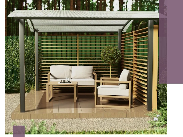 Навесы для дачи в Грозном: изготовление, монтаж и демонтаж