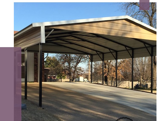 Двускатные навесы в Грозном от 8055 руб.  | ПРОЛЁТ-Грз