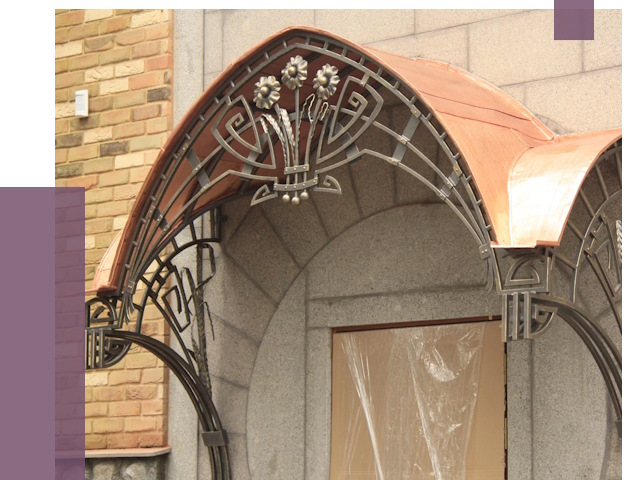 Арочные козырьки в Грозном от 14622 руб. 