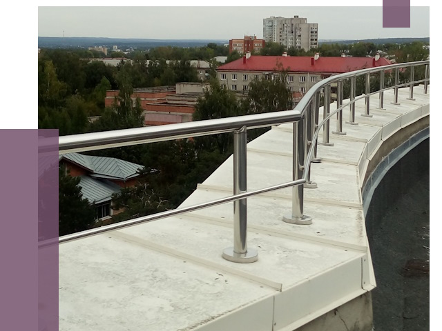 Парапеты и ограждения кровли в Грозном от 4977 руб.