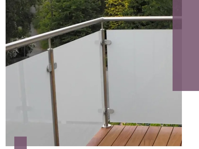 Алюминиевые парапеты для балконов и террас в Грозном