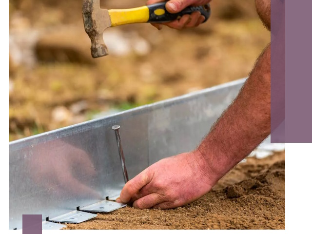 Монтаж металлических бордюров в Грозном быстро и качественно