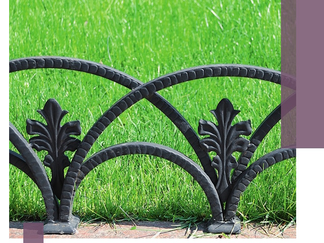 Декоративные металлические бордюры под ключ в Грозном