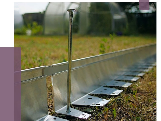 Металлические бордюры для газона в Грозном от 4310 руб. | ПРОЛЁТ-Грз