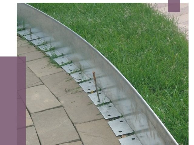 Металлические бордюры для тротуаров в Грозном от 8722 руб.