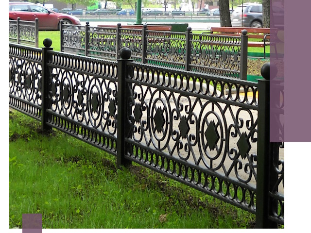 Секционные газонные ограждения под ключ в Грозном