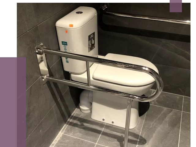 Поручни для санузлов в Грозном от 4310 руб. | ПРОЛЁТ-Грз