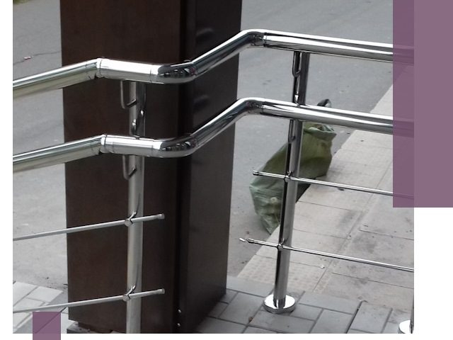 Монтаж поручней из нержавеющей стали в Грозном качественно и быстро